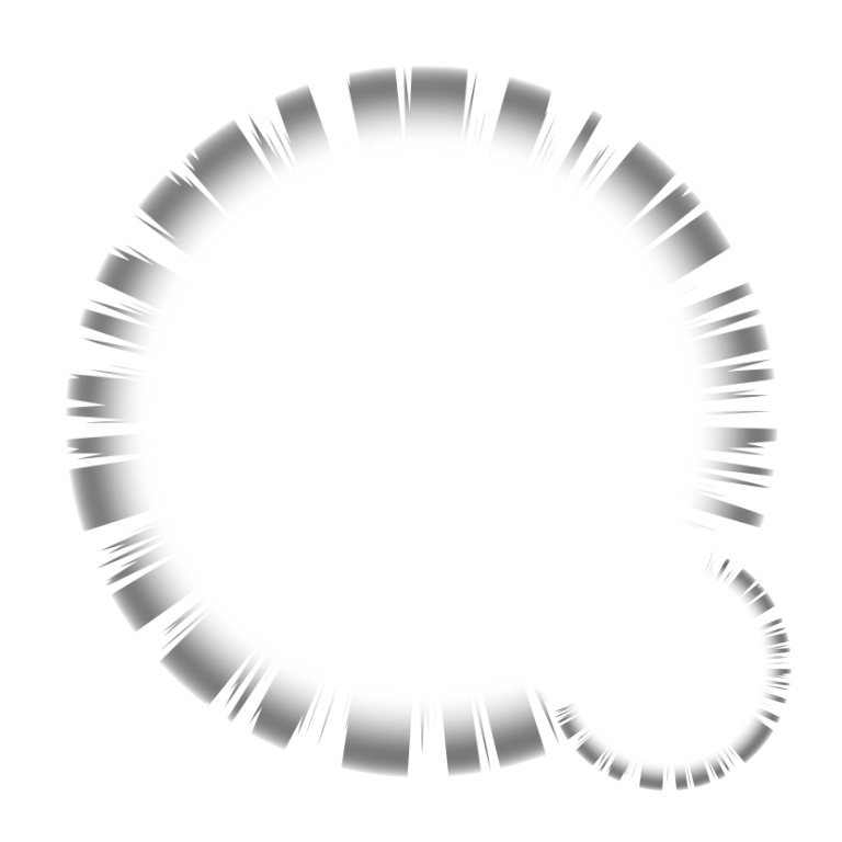 White Spike On Black